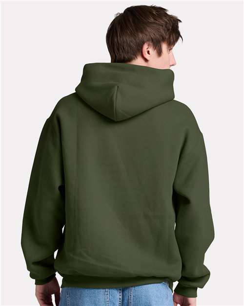 JERZEES Unisex Rugged Hooded Sweatshirt - H12MR Military Green