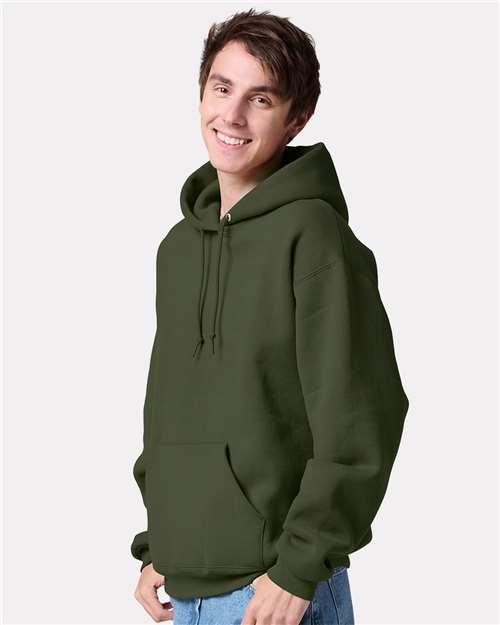JERZEES Unisex Rugged Hooded Sweatshirt - H12MR Military Green