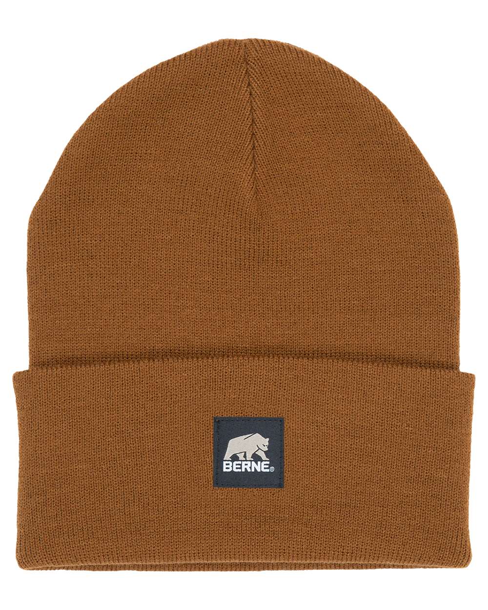 Berne Apparel Heritage Knit Cuff Beanie - H150 Brown Duck
