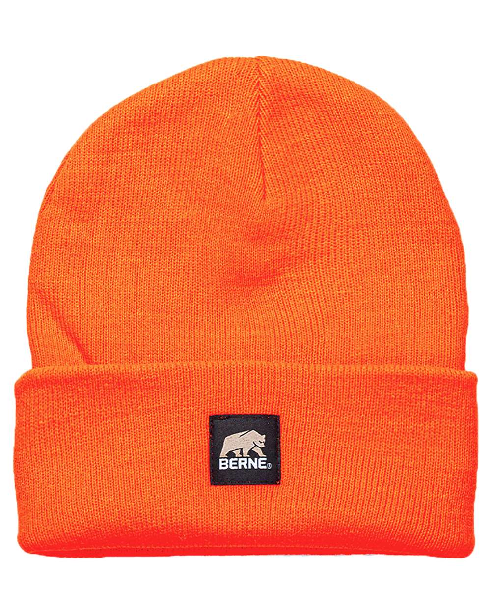 Berne Apparel Heritage Knit Cuff Beanie - H150 Orange