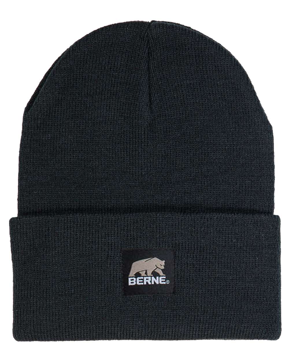 Berne Apparel Heritage Knit Cuff Beanie - H150 Black