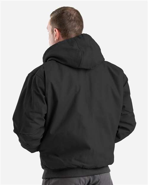Berne Apparel Men's Berne Heritage Hooded Jacket - HJ51 Black