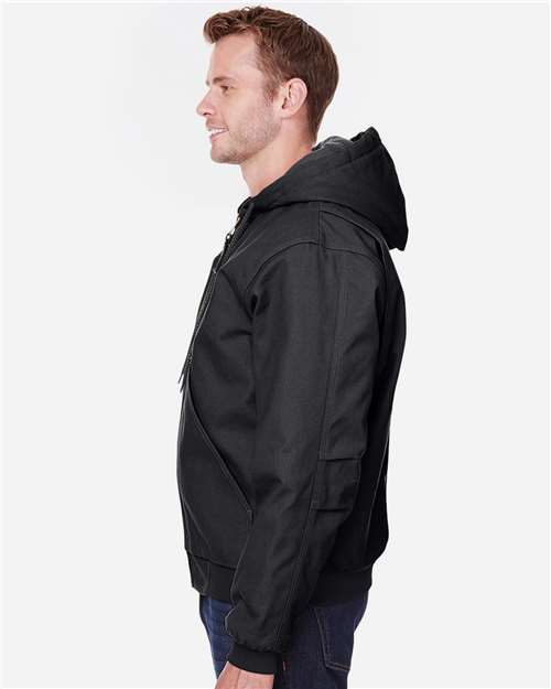Berne Apparel Men's Berne Heritage Hooded Jacket - HJ51 Black