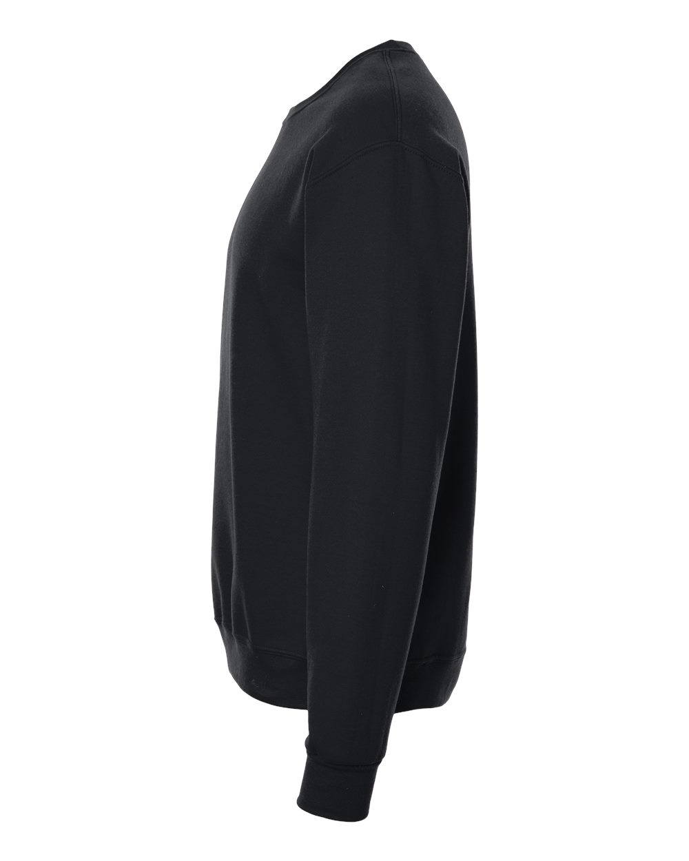 JERZEES Unisex Ultimate CVC Crewneck Sweatshirt - IC48MR - IC48MRJ Black Ink