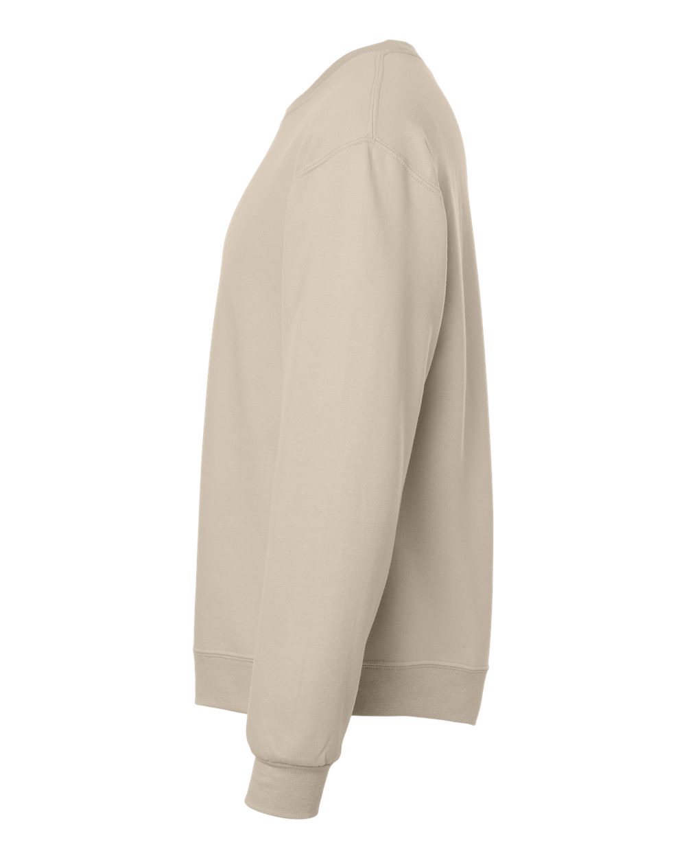 JERZEES Unisex Ultimate CVC Crewneck Sweatshirt - IC48MR - IC48MRJ Putty