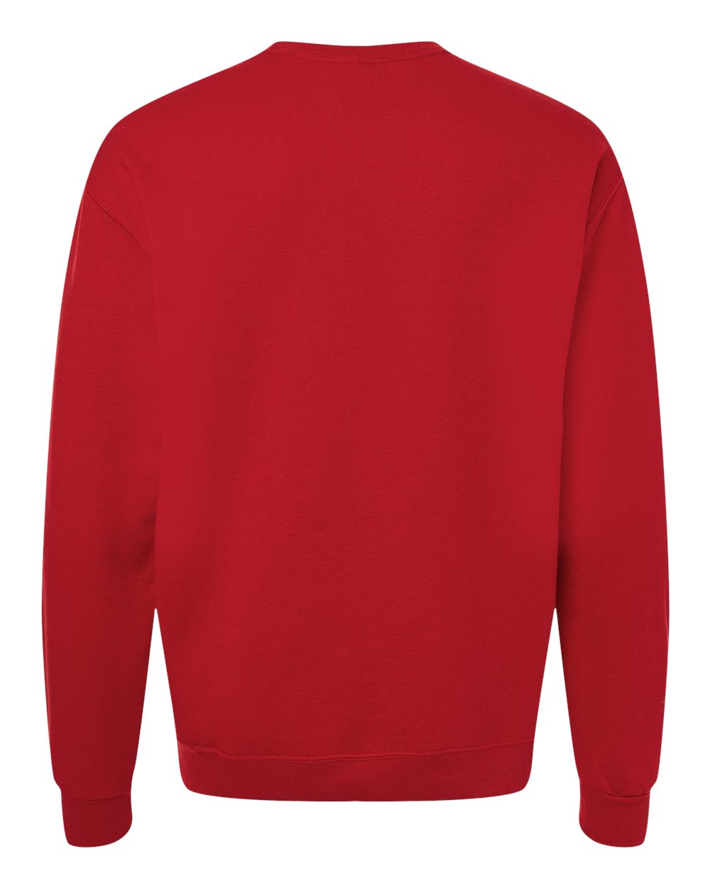 JERZEES Unisex Ultimate CVC Crewneck Sweatshirt - IC48MR - IC48MRJ True Red