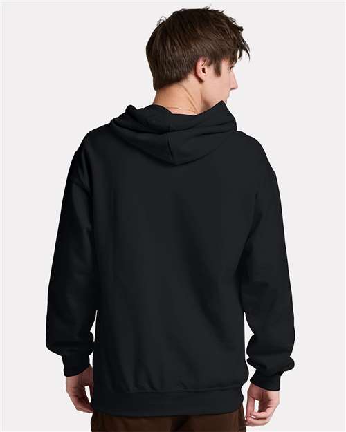 JERZEES Unisex Ultimate CVC Hooded Sweatshirt - IC49MR - IC49MRJ Black Ink