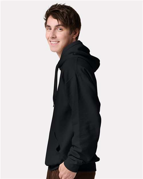 JERZEES Unisex Ultimate CVC Hooded Sweatshirt - IC49MR - IC49MRJ Black Ink