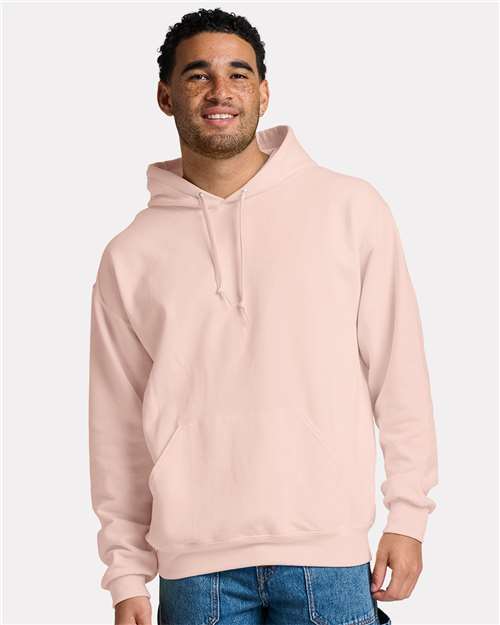 JERZEES Unisex Ultimate CVC Hooded Sweatshirt - IC49MR - IC49MRJ Blush Pink