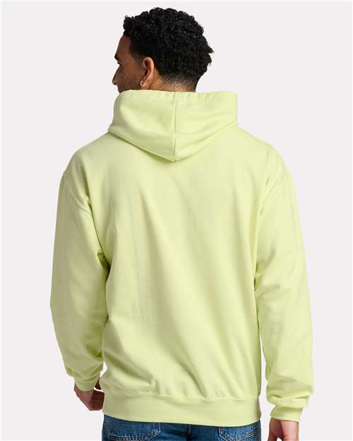 JERZEES Unisex Ultimate CVC Hooded Sweatshirt - IC49MR - IC49MRJ Celery Juice