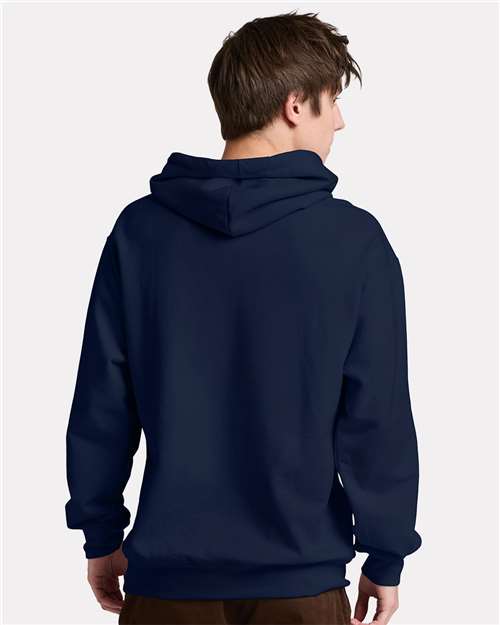 JERZEES Unisex Ultimate CVC Hooded Sweatshirt - IC49MR - IC49MRJ J. Navy