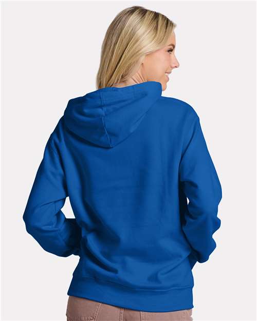 JERZEES Unisex Ultimate CVC Hooded Sweatshirt - IC49MR - IC49MRJ Royal