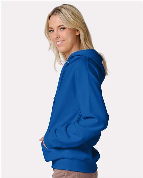 JERZEES Unisex Ultimate CVC Hooded Sweatshirt - IC49MR - IC49MRJ Royal