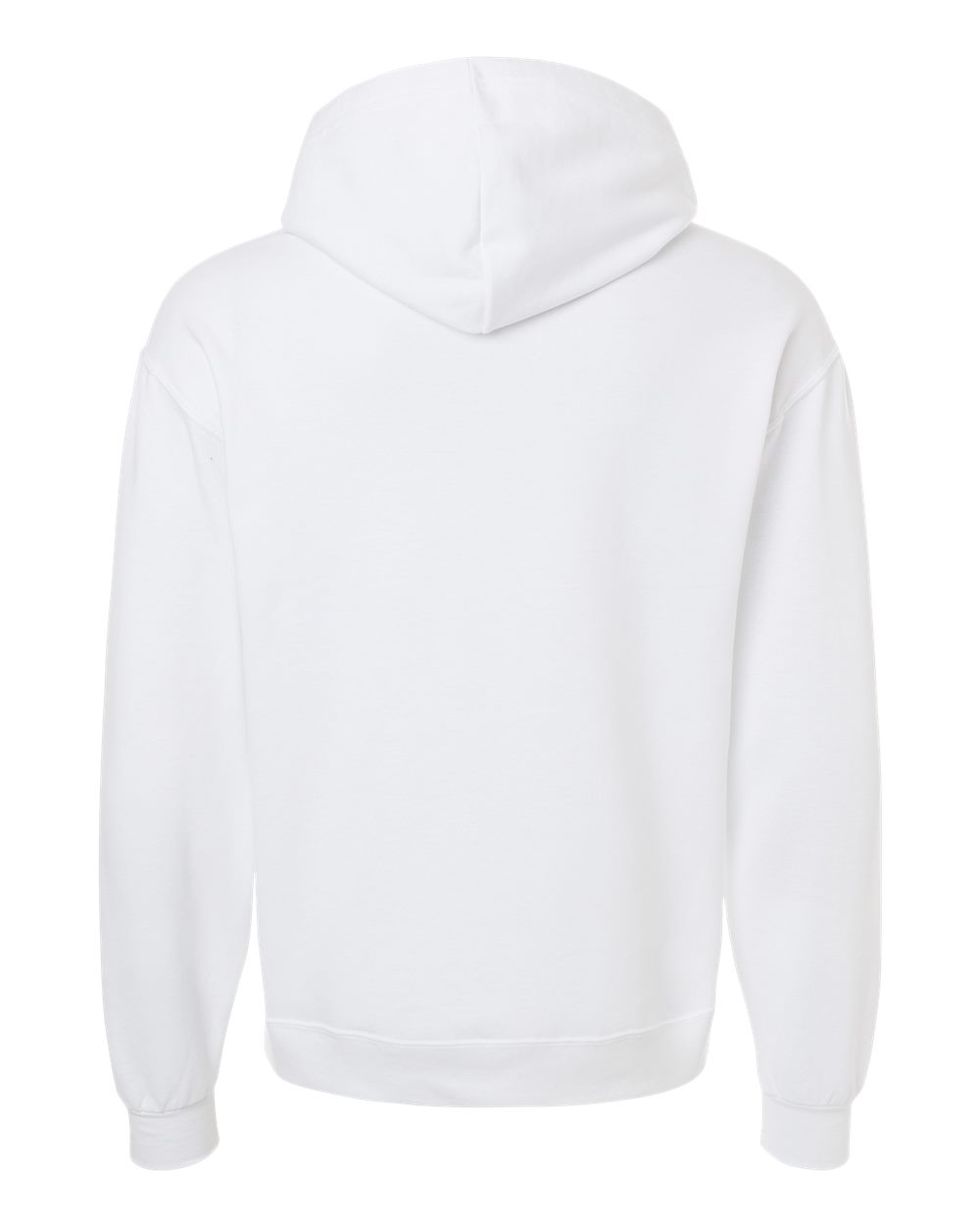 JERZEES Unisex Ultimate CVC Hooded Sweatshirt - IC49MR - IC49MRJ White