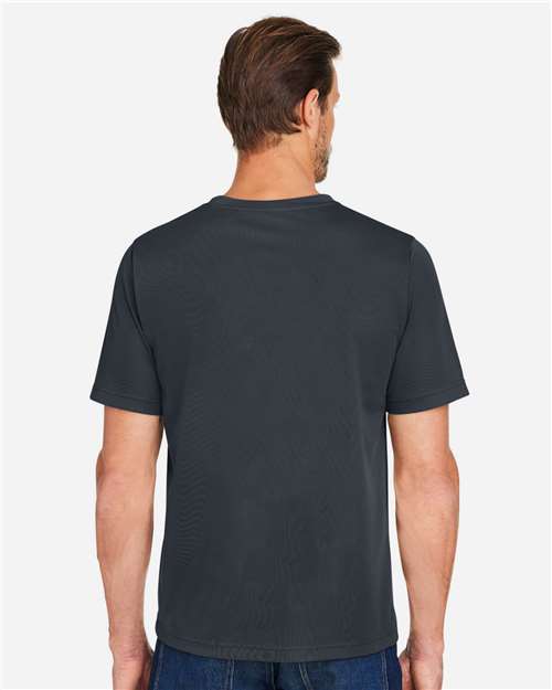 Harriton Unisex Charge Snag and Soil Protect T-Shirt - M118 Dark Charcoal