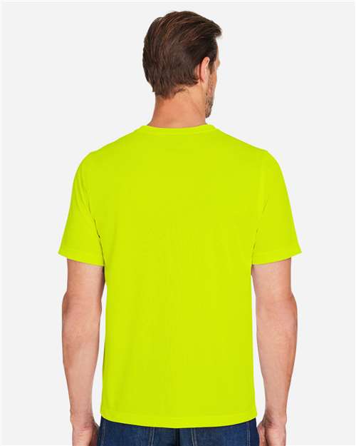 Harriton Unisex Charge Snag and Soil Protect T-Shirt - M118 Safety Yellow