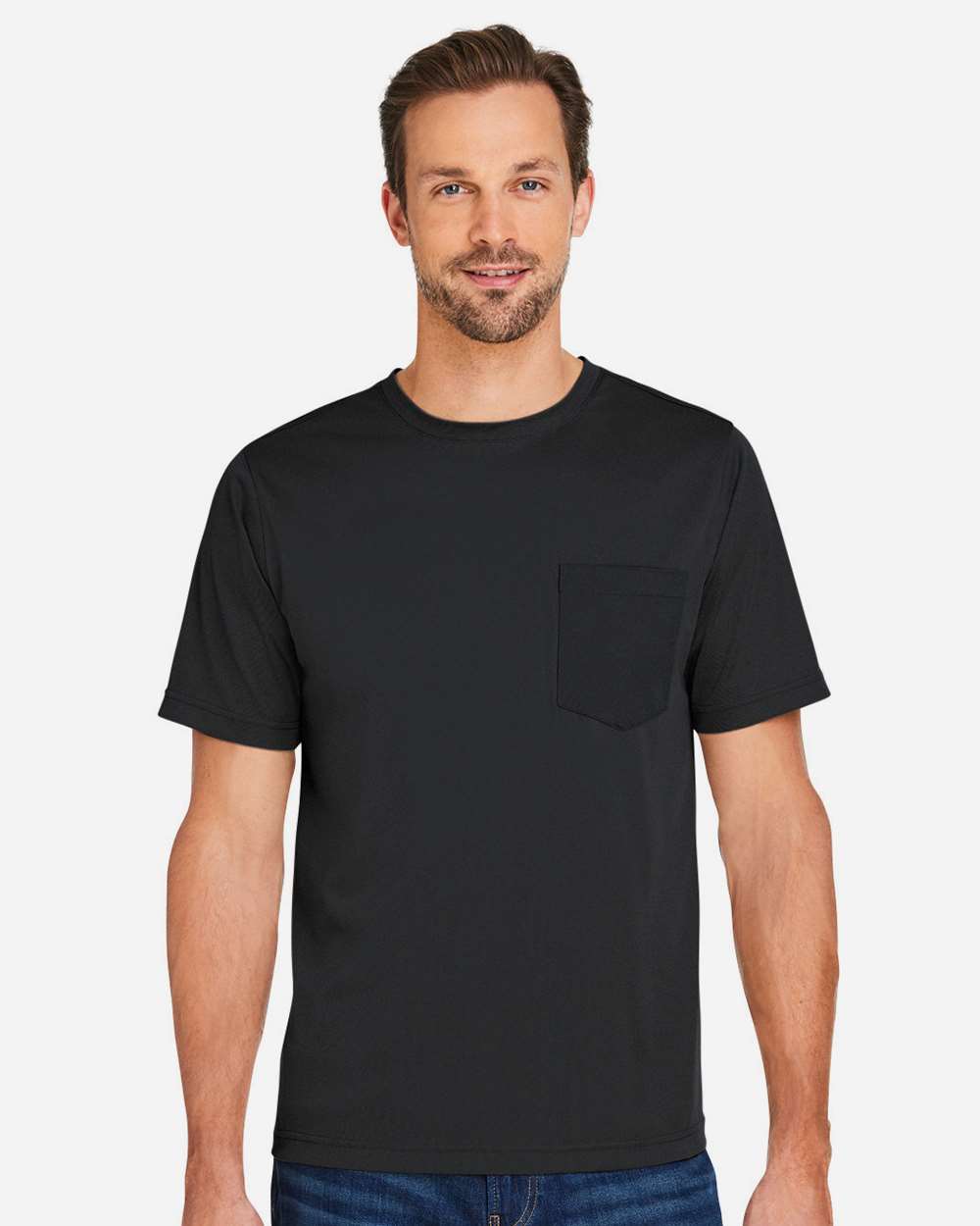 Harriton Unisex Charge Snag and Soil Protect T-Shirt - M118 Black