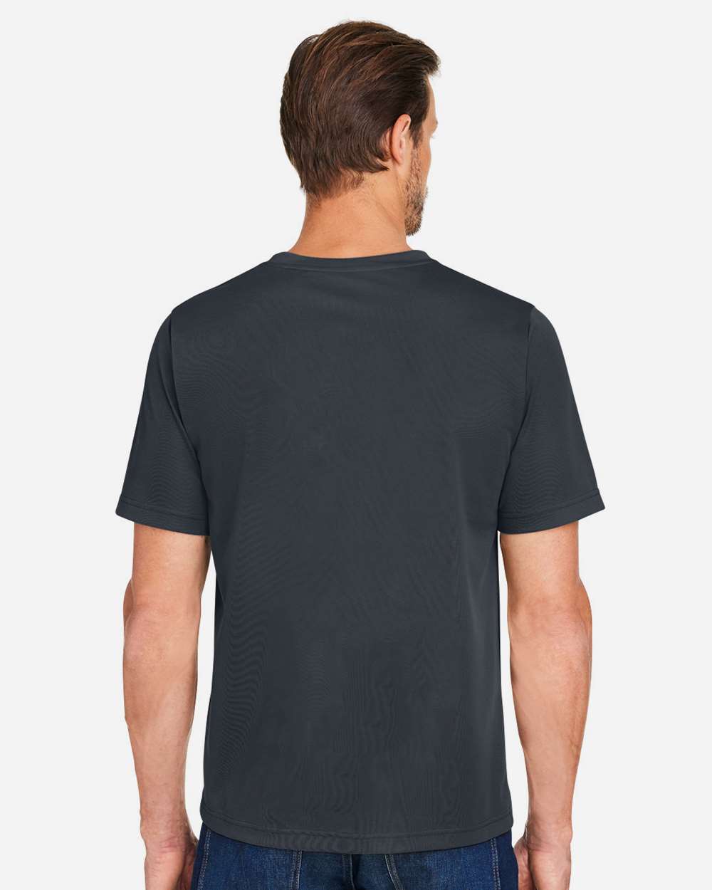 Harriton Unisex Charge Snag and Soil Protect T-Shirt - M118 Dark Charcoal