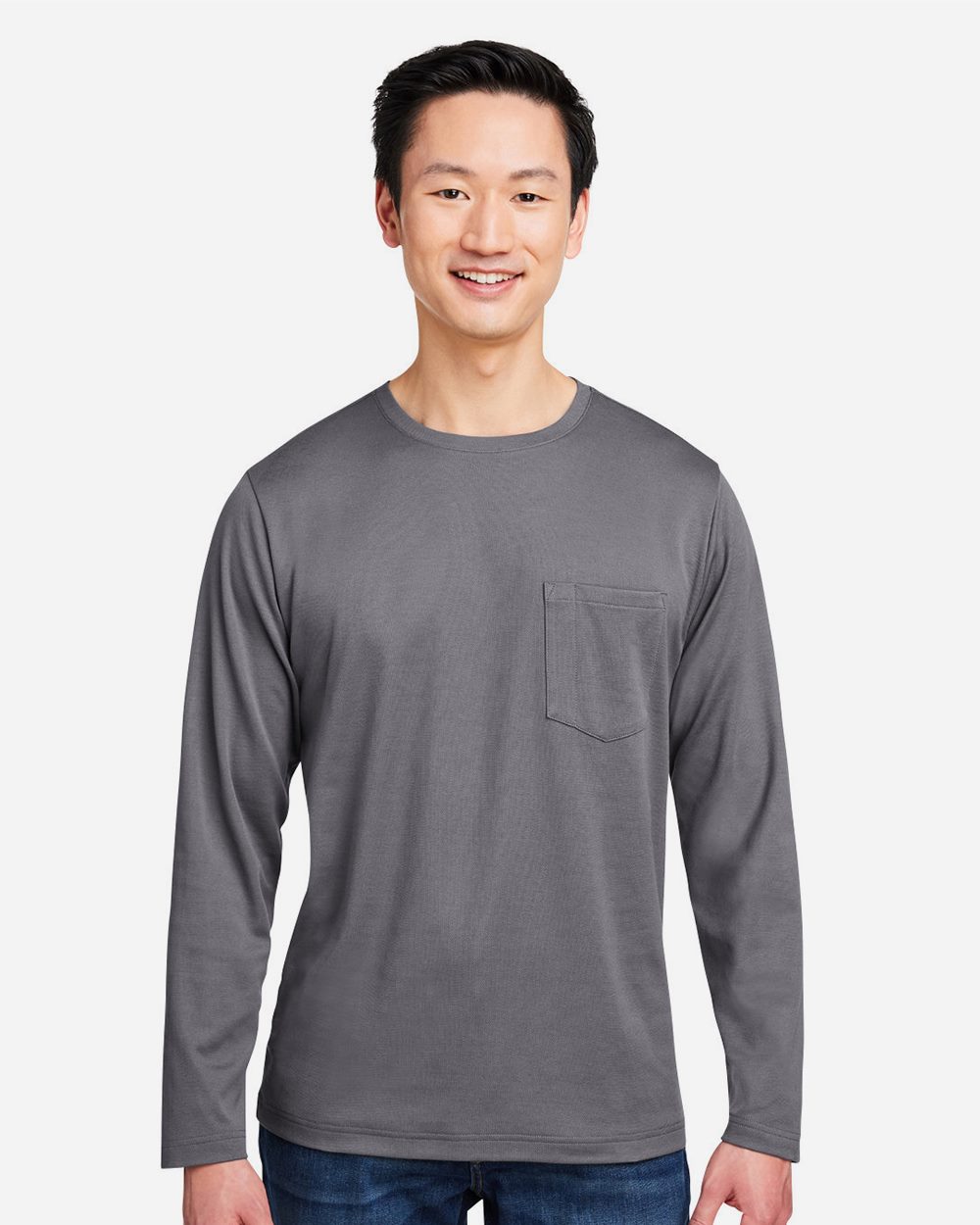 Team 365 Unisex Charge Snag and Soil Protect Long Sleeve T-Shirt - M118L