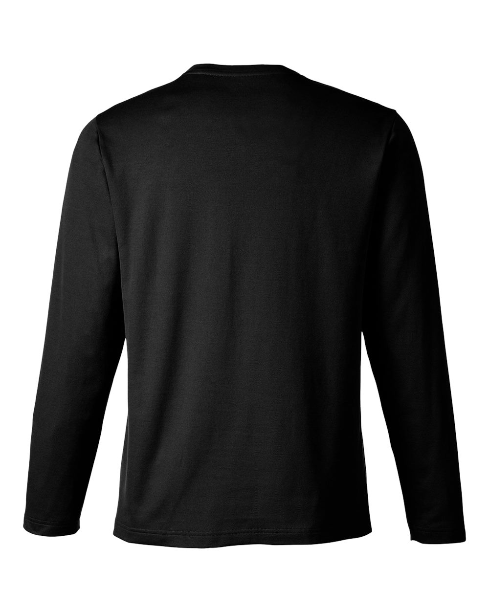 Harriton Unisex Charge Snag and Soil Protect Long Sleeve T-Shirt - M118L Black