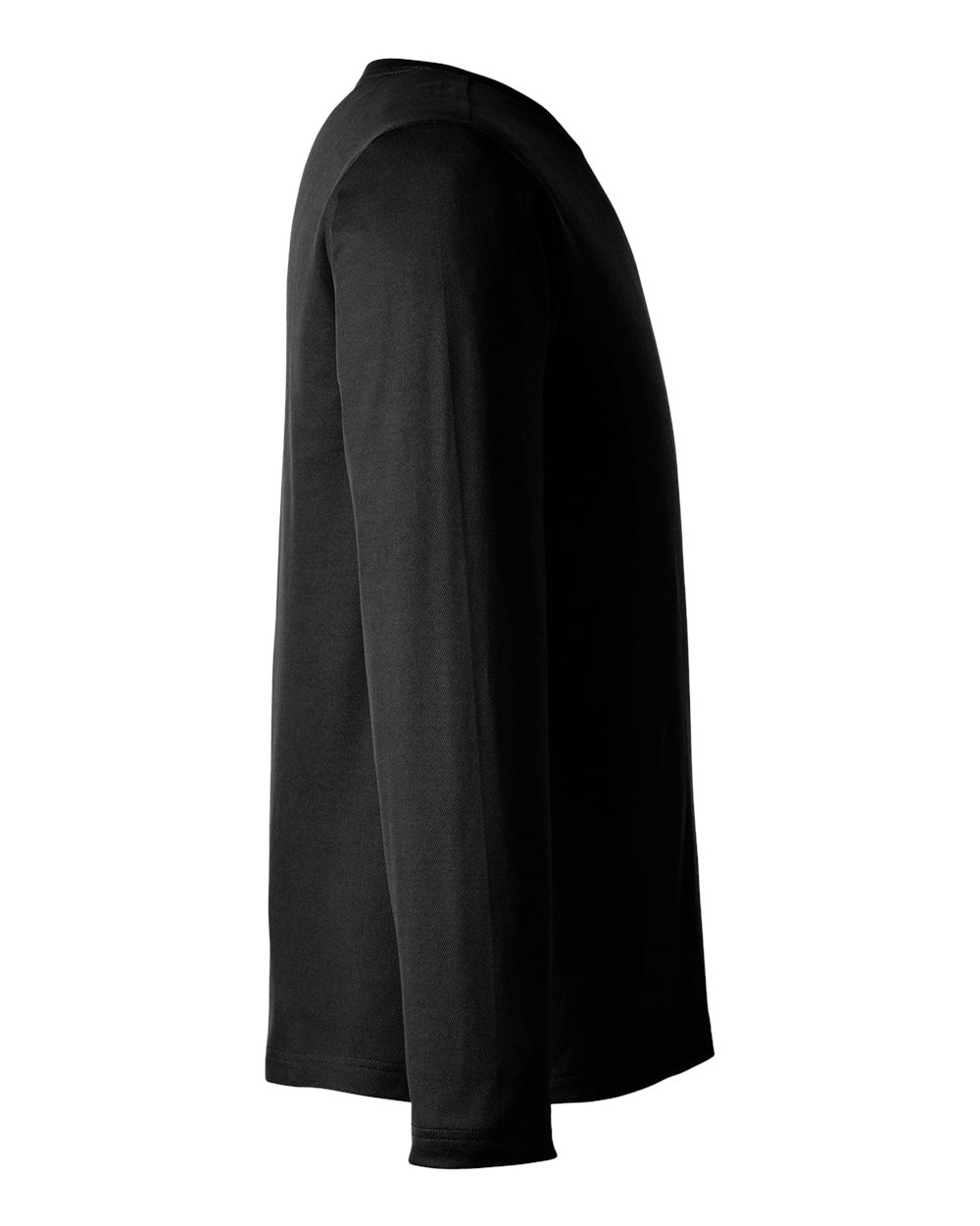 Harriton Unisex Charge Snag and Soil Protect Long Sleeve T-Shirt - M118L Black