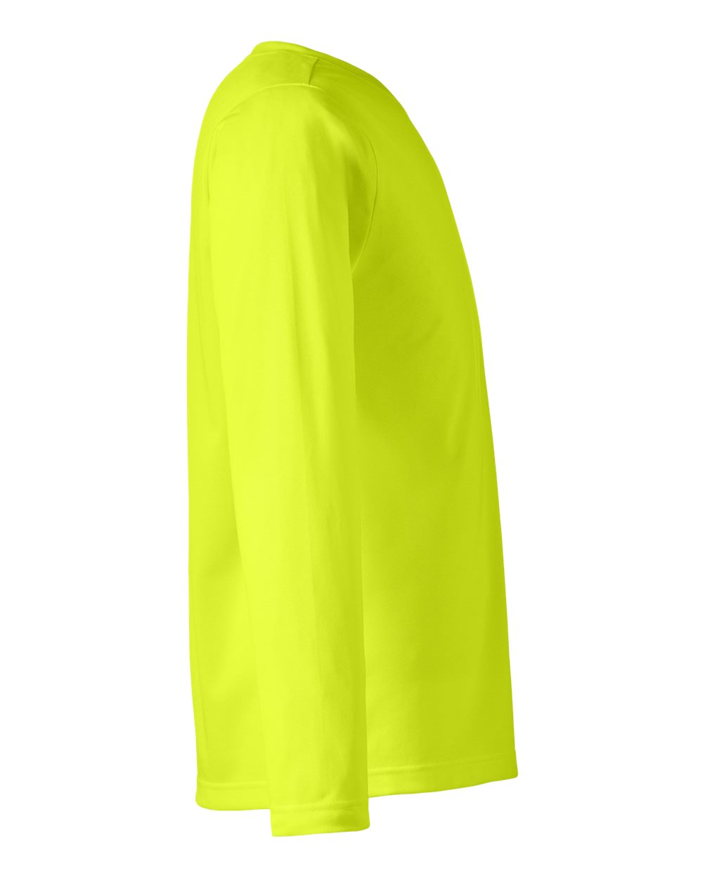 Harriton Unisex Charge Snag and Soil Protect Long Sleeve T-Shirt - M118L Safety Yellow