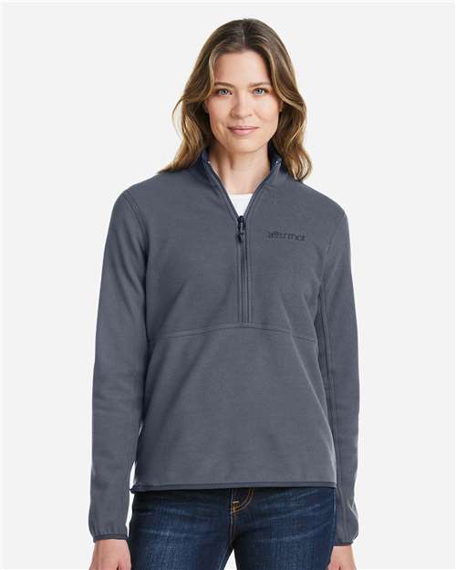 Marmot Women's Rocklin Half-Zip Jacket - M12403 Steel Onyx