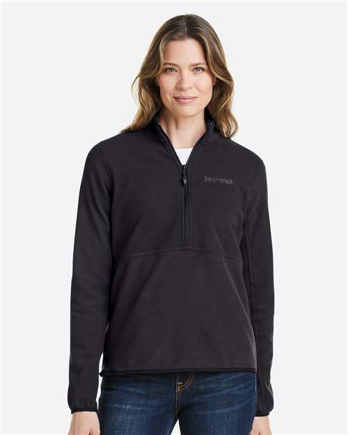 Marmot Women's Rocklin Half-Zip Jacket - M12403 Black