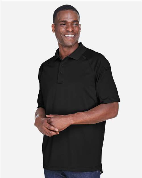 Harriton Men's Advantage Tactical Performance Polo - M211 Black
