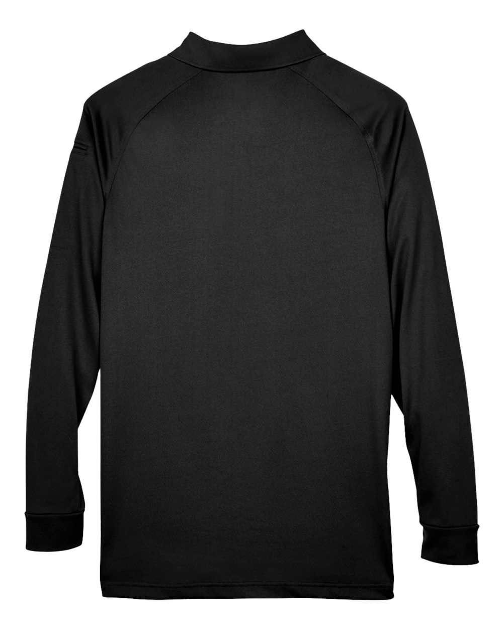 Harriton Men's Advantage Long Sleeve Tactical Polo - M211L Black