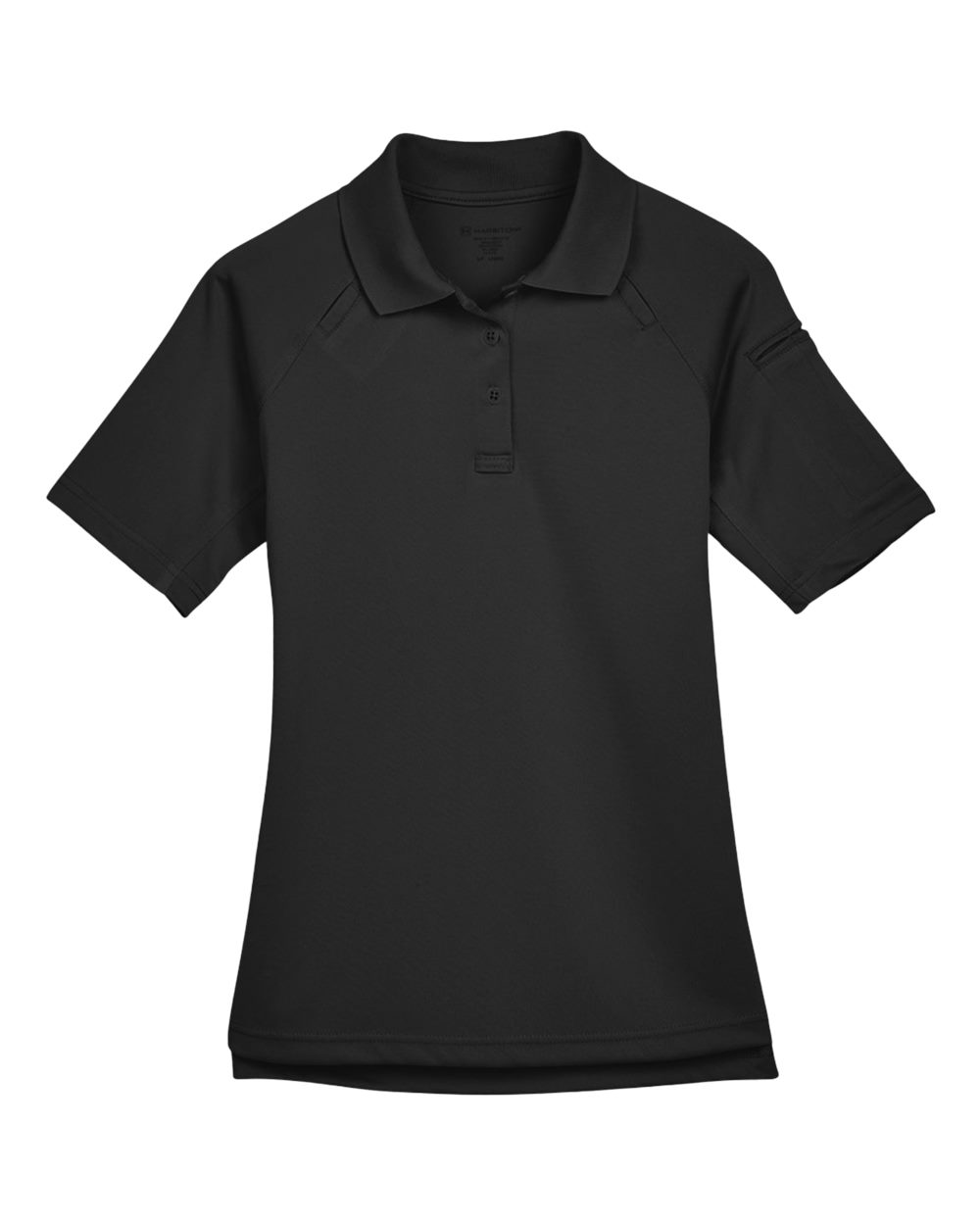 Harriton Women's Advantage Tactical Polo - M211W Black