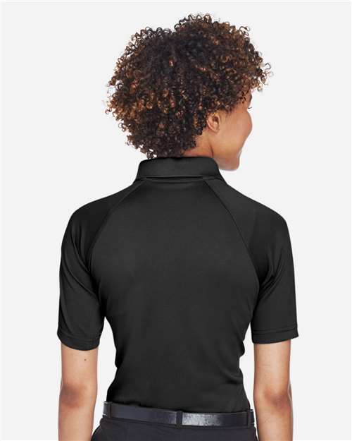 Harriton Women's Advantage Tactical Polo - M211W Black