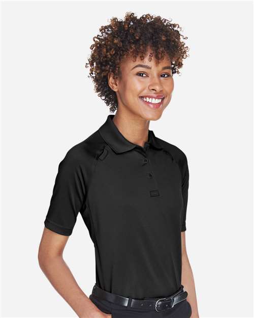Harriton Women's Advantage Tactical Polo - M211W Black