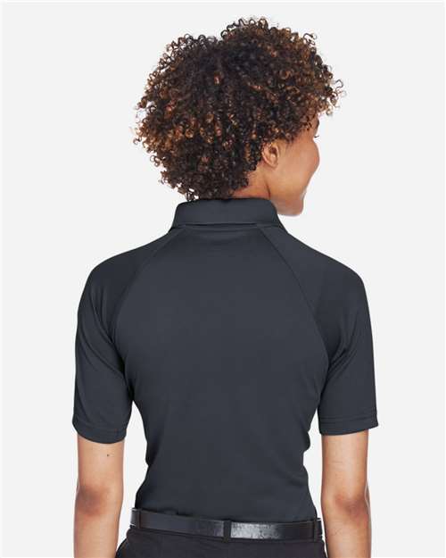 Harriton Women's Advantage Tactical Polo - M211W Dark Charcoal
