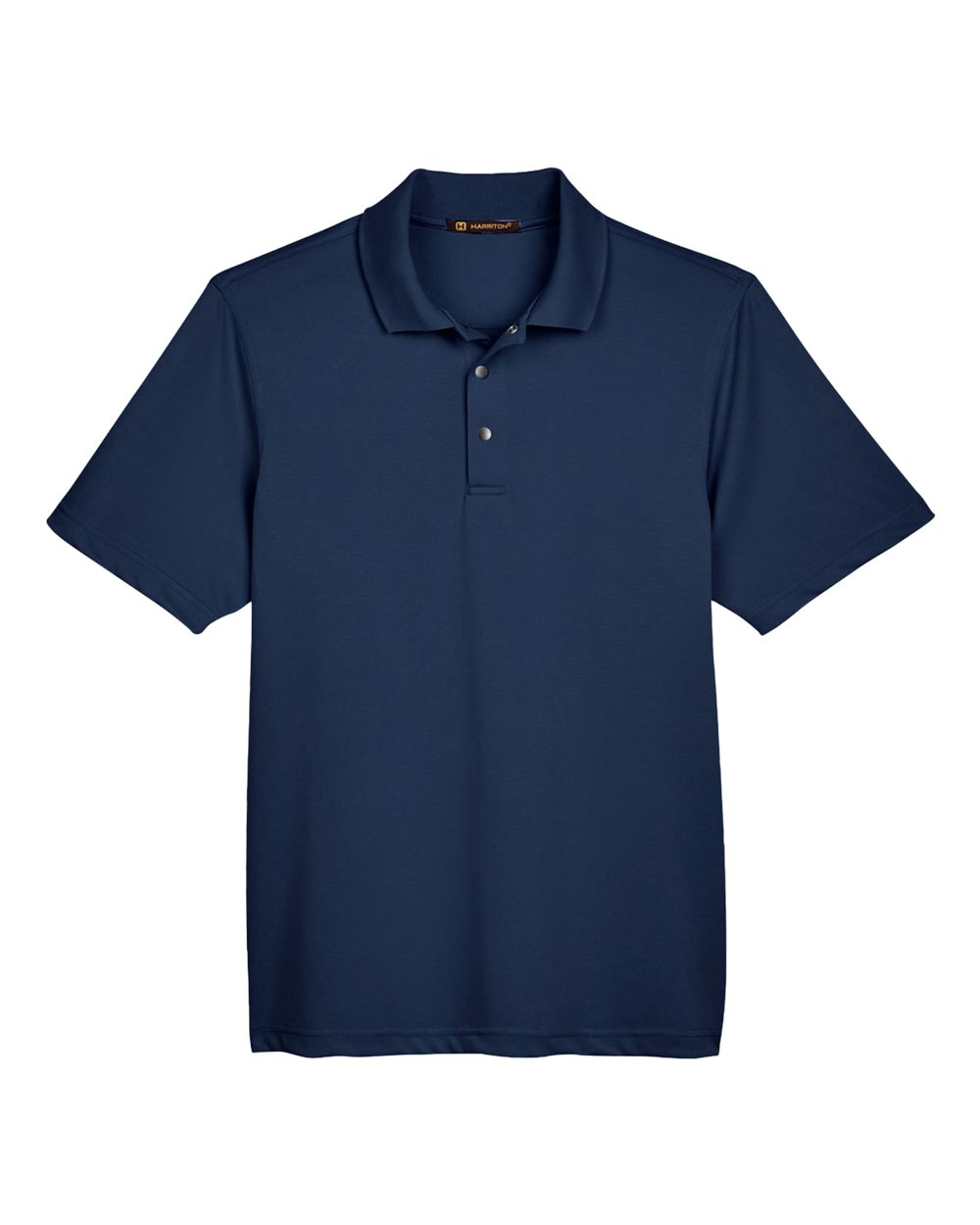 Harriton Men's Advantage Snag Protection Plus IL Snap Placket Polo - M345 Dark Navy