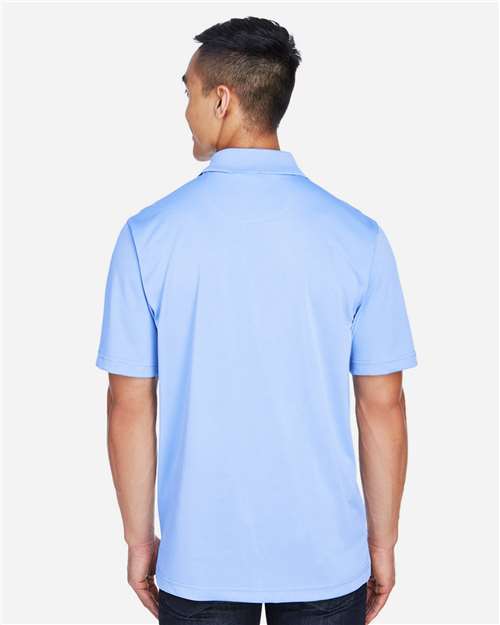 Harriton Men's Advantage Snag Protection Plus IL Snap Placket Polo - M345 Industry Blue