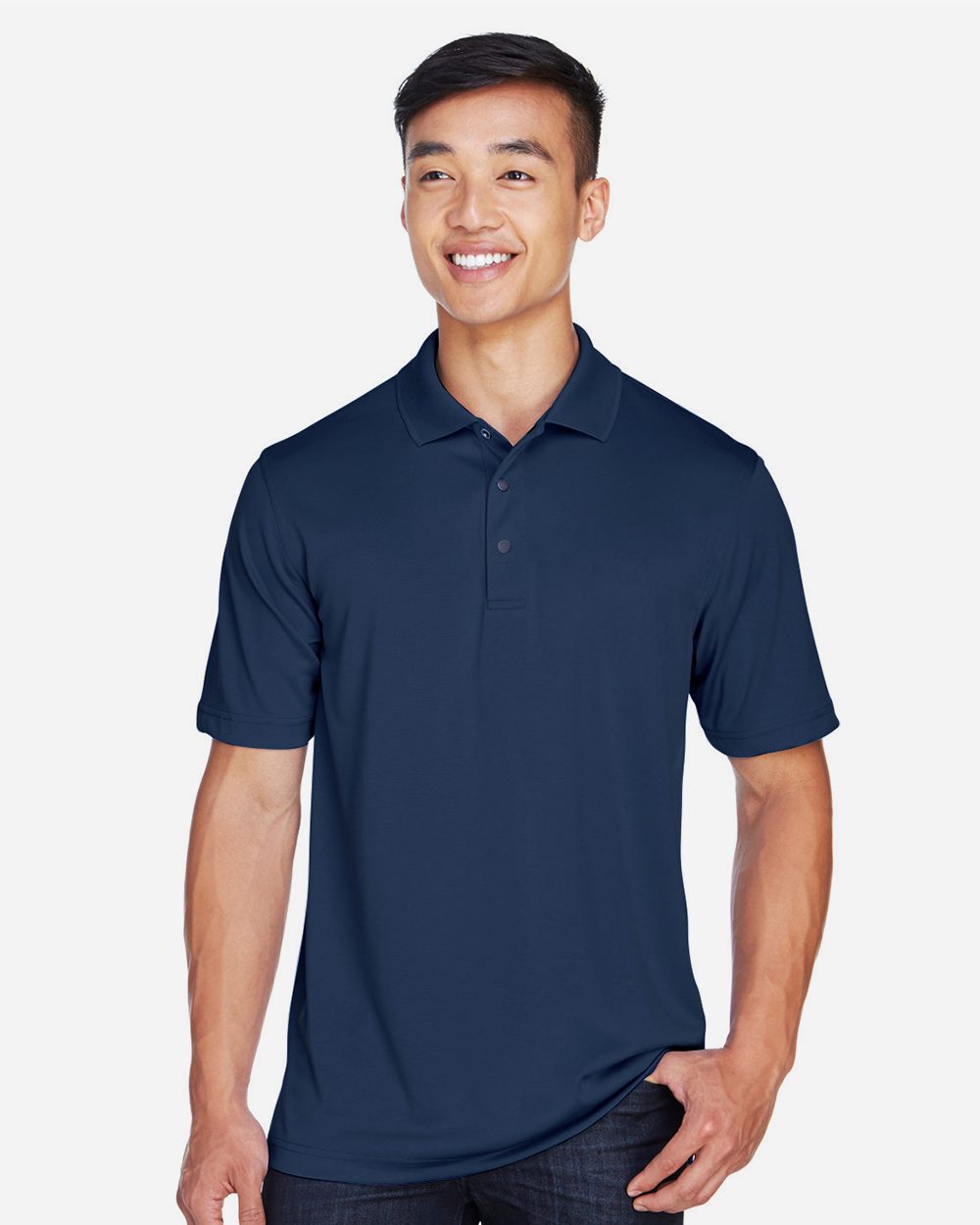 Devon & Jones Men's Advantage Snag Protection Plus IL Snap Placket Polo - M345