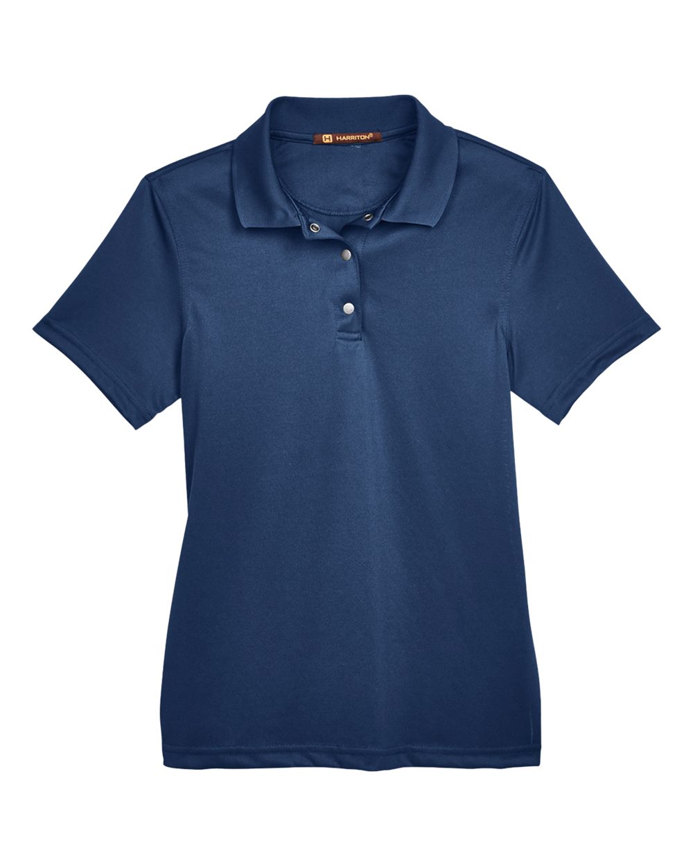 Harriton Women's Advantage Snag Protection Plus IL Snap Placket Polo - M345W Dark Navy