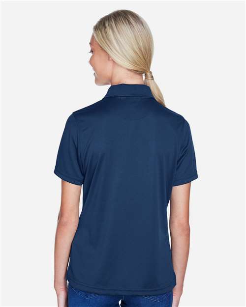 Harriton Women's Advantage Snag Protection Plus IL Snap Placket Polo - M345W Dark Navy