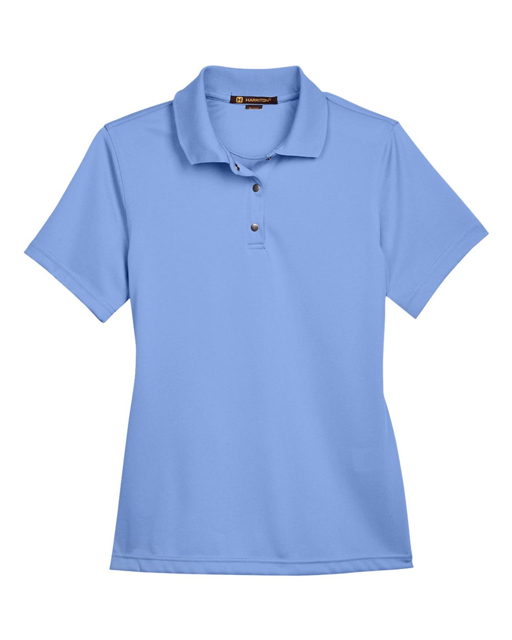 Harriton Women's Advantage Snag Protection Plus IL Snap Placket Polo - M345W Industry Blue
