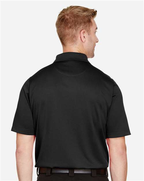 Harriton Men's Advantage Snag Protection Plus Polo - M348 Black