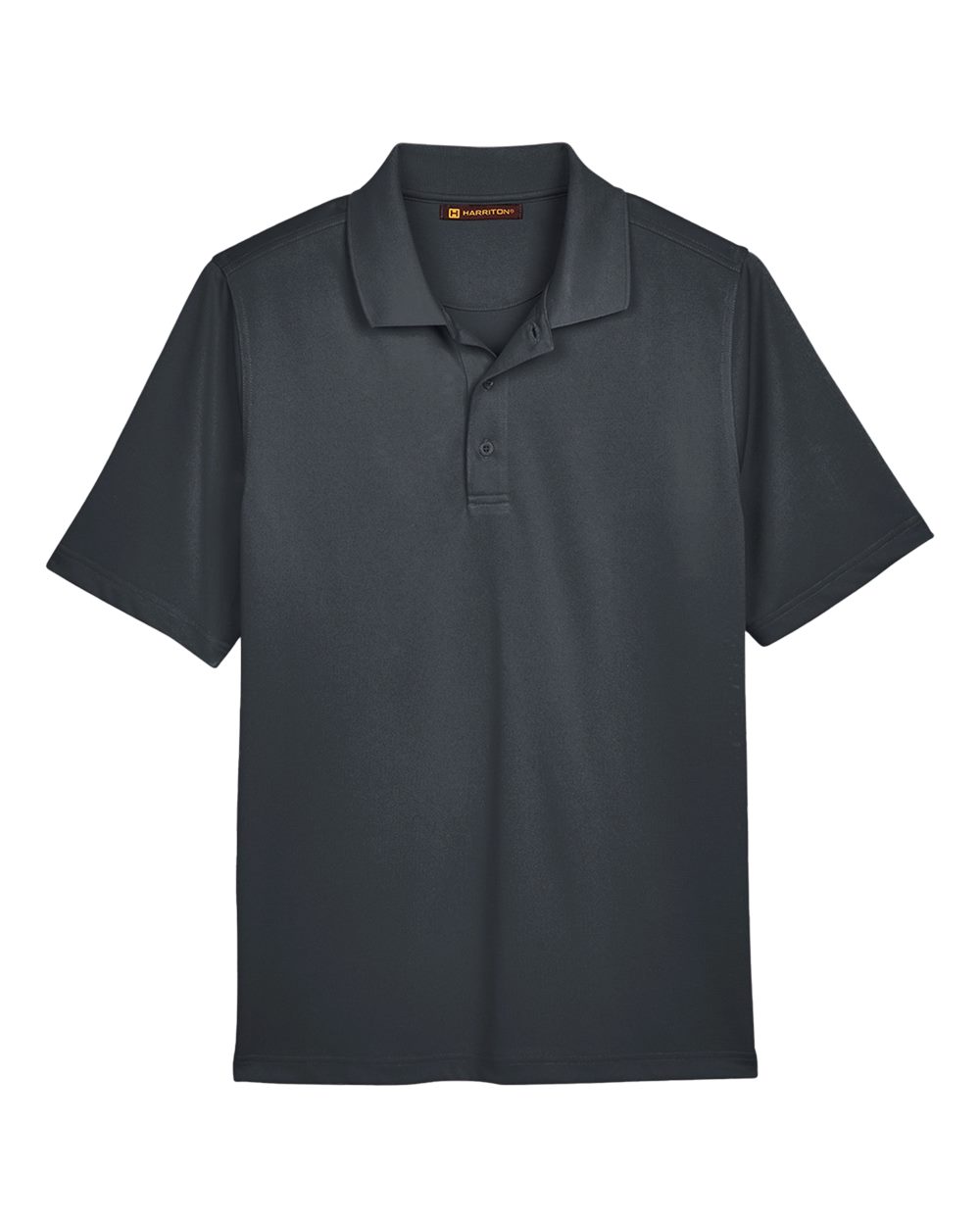 Harriton Men's Advantage Snag Protection Plus Polo - M348 Dark Charcoal