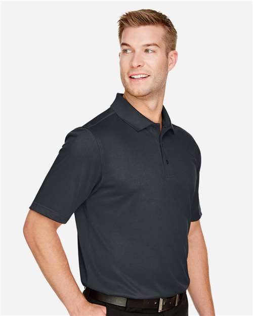 Harriton Men's Advantage Snag Protection Plus Polo - M348 Dark Charcoal
