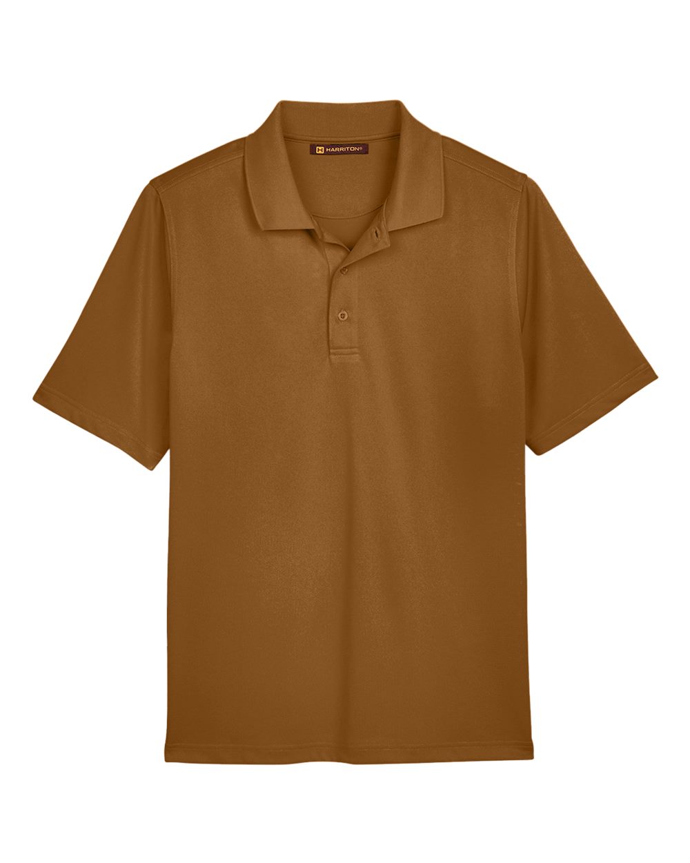 Harriton Men's Advantage Snag Protection Plus Polo - M348 Duck Brown