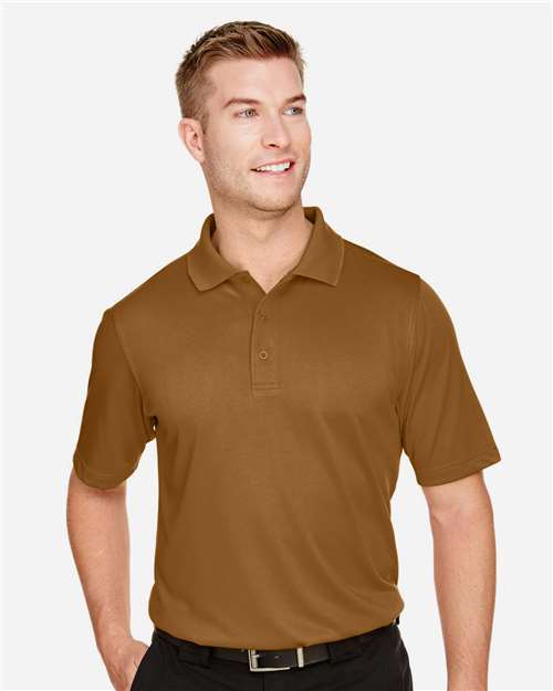 Harriton Men's Advantage Snag Protection Plus Polo - M348 Duck Brown