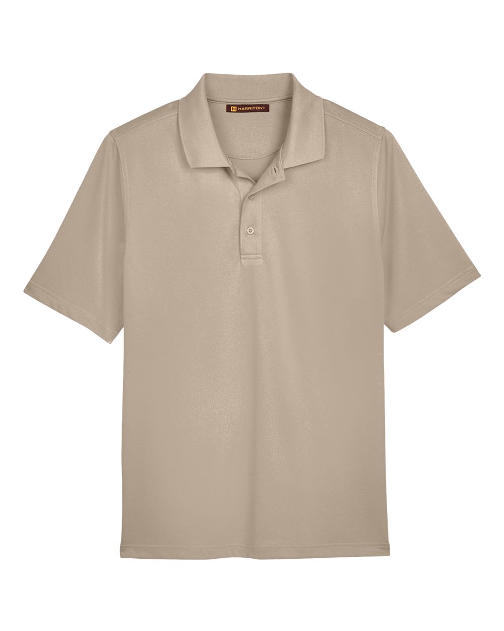 Harriton Men's Advantage Snag Protection Plus Polo - M348 Khaki