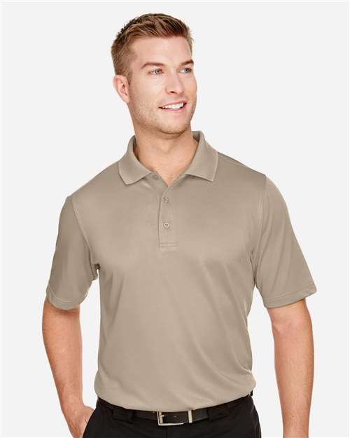 Harriton Men's Advantage Snag Protection Plus Polo - M348 Khaki
