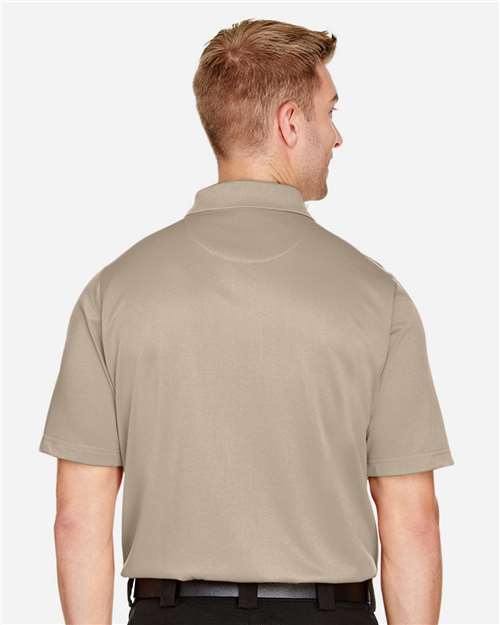 Harriton Men's Advantage Snag Protection Plus Polo - M348 Khaki