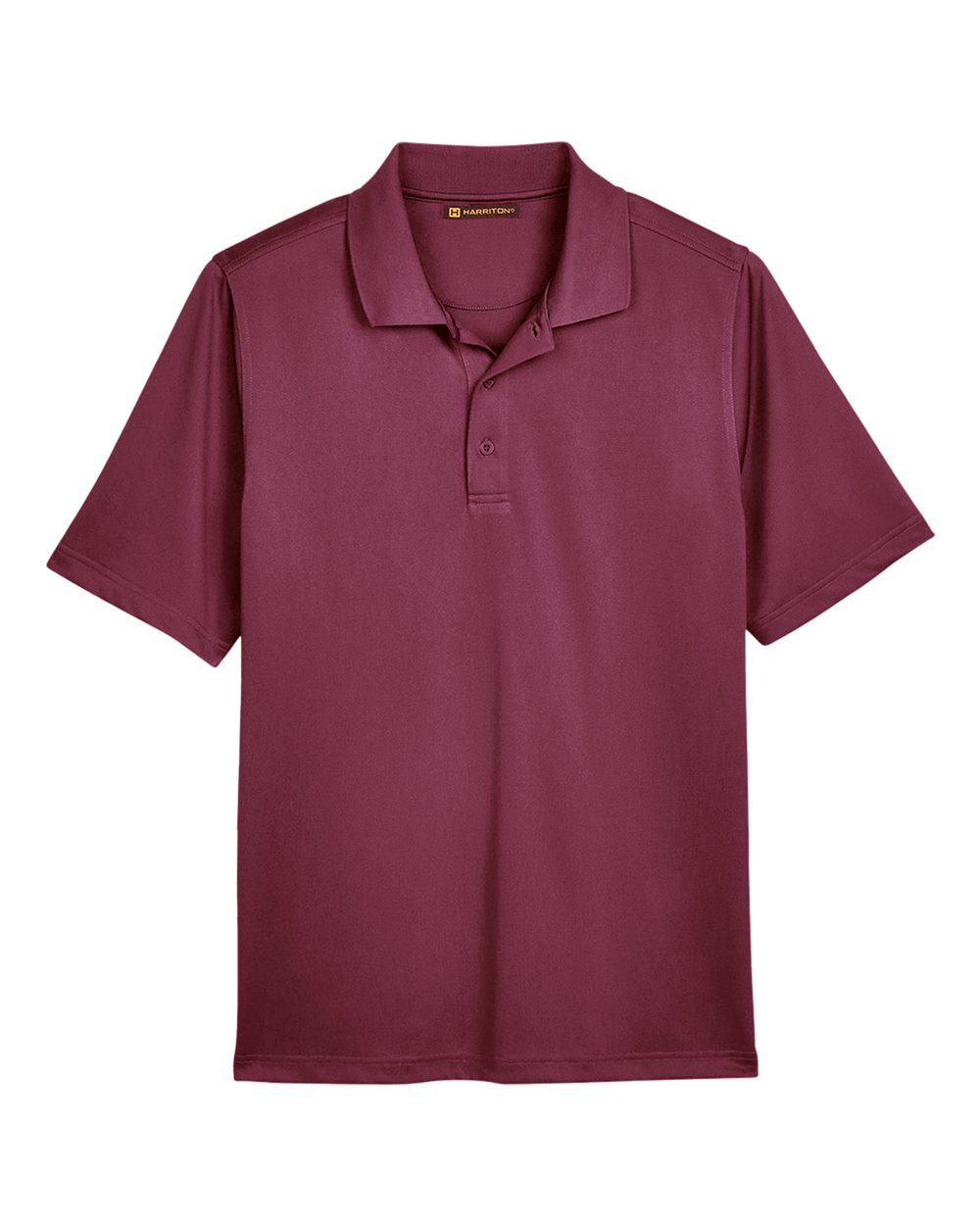 Harriton Men's Advantage Snag Protection Plus Polo - M348 Maroon