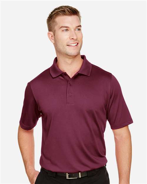 Harriton Men's Advantage Snag Protection Plus Polo - M348 Maroon